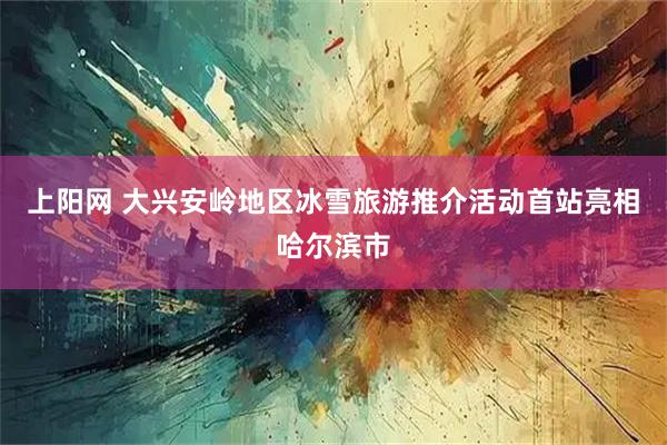 上阳网 大兴安岭地区冰雪旅游推介活动首站亮相哈尔滨市